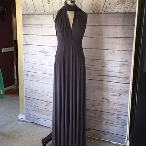 Von Vonni Multi way Gray Dress
